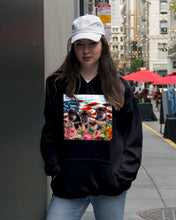 Load image into Gallery viewer, American Flag Sky Flower German Shepherd Gift For Dog Lovers Hoodie
