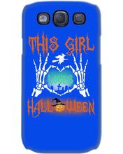 Load image into Gallery viewer, This Girl Loves Halloween Gift For Girls Phone case
