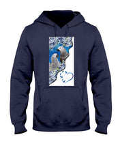Load image into Gallery viewer, Magical Gray Couple African Parrot Gift For Bird Lovers Hoodie
