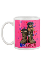Load image into Gallery viewer, Rottweiler Shoes Armerican Army Gift For Dog Lovers Mug

