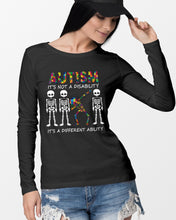 Load image into Gallery viewer, Autism It's A Different Ability Gift For Autism People Unisex Long Sleeve
