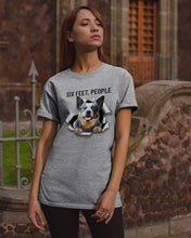 Load image into Gallery viewer, Six Feet People Great Gift For Heeler Lovers Guys Tee
