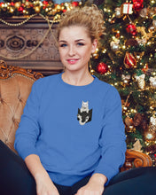 Load image into Gallery viewer, Cat In Your Front Pocket Great Gift For Cat Lovers Sweatshirt
