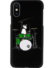 Load image into Gallery viewer, Funny Cat Playing Drums Great Gift For Cat Lovers Phone case
