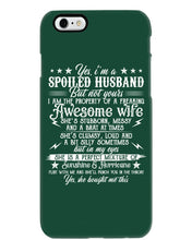 Load image into Gallery viewer, Shes Stubborn Messy And A Brat At Times Black Gift For Husband Phone case
