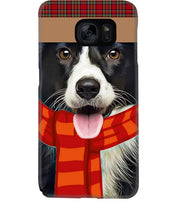 Load image into Gallery viewer, Santa Border Collie In Stock Gift For Dog Lovers Phone case
