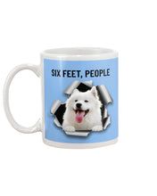 Load image into Gallery viewer, Six Feet People Alaska Husky  Unique Custom Design For Dog Lovers Mug

