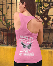 Load image into Gallery viewer, Gift For Wife I Asked God To Make Me A Better Woman Ladies Flowy Tank
