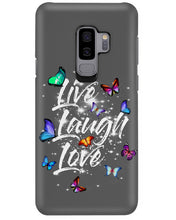 Load image into Gallery viewer, Butterfly Live Laugh Love Gift For Lover Phone case
