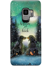 Load image into Gallery viewer, Dachshund Gift For Dog Lovers Snowy Night Together Phone case
