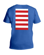 Load image into Gallery viewer, America USA FLag In My Heart Shih Tzu Gift For Dog Lovers Guys V-Neck
