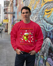 Load image into Gallery viewer, Tennis Players Magical Christmas Snowman Gift For Women Sweatshirt
