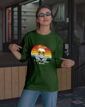 Load image into Gallery viewer, I Do What I Want Skull Sunflower Special Custom Design Unisex Long Sleeve
