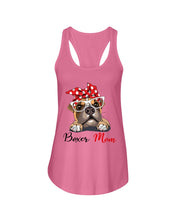 Load image into Gallery viewer, Lovely Phone Case With Boxer Mom Gift For Boxer Lovers Ladies Flowy Tank
