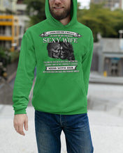 Load image into Gallery viewer, Shes Stubborn Messy And A Brat At Times Black Gift For Husband Hoodie

