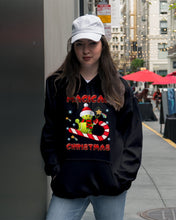 Load image into Gallery viewer, Tennis Players Magical Christmas Snowman Gift For Women Hoodie
