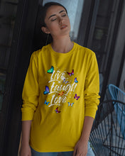 Load image into Gallery viewer, Butterfly Live Laugh Love Gift For Lover Unisex Long Sleeve
