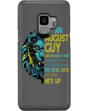 Load image into Gallery viewer, As An August I Am The Kind Of Man Lion Birthday Gift Phone case
