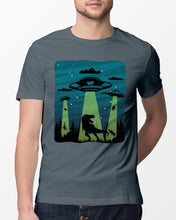 Load image into Gallery viewer, UFA Dinosaur T Rex Sky Full Of Stars Guys Tee
