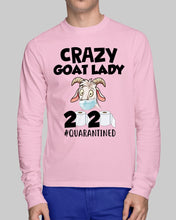 Load image into Gallery viewer, Crazy Goat Lady 2020 Quarantined Gift For Goat Lovers Unisex Long Sleeve
