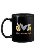 Load image into Gallery viewer, Peace Love Live  Special Custom Design For Dog Lovers Mug
