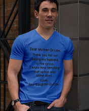 Load image into Gallery viewer, Daughter In Law Gift For Mother In Law I Know How Tempting That Option Was Some Days Guys V-Neck
