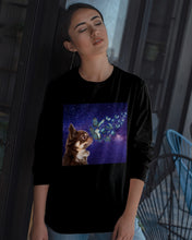 Load image into Gallery viewer, Chihuahua Blue Butterflies Sky Gift For Dog Lovers Unisex Long Sleeve
