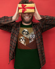 Load image into Gallery viewer, Three Cute Shih Tzu In Bag Gift For Dog Lovers Guys Tee
