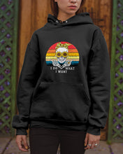 Load image into Gallery viewer, I Do What I Want Skull Sunflower Special Custom Design Hoodie
