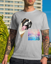 Load image into Gallery viewer, Easilly Distracted By Boxers Gift For Dog Lovers Guys Tee
