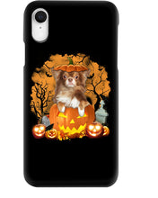 Load image into Gallery viewer, Chihuahua Book Pumpkin Halloween Gift For Dog Lovers Phone case
