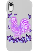 Load image into Gallery viewer, Chicken Purple Butterflies Gift For Chicken Lovers Phone case
