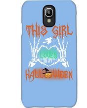 Load image into Gallery viewer, This Girl Loves Halloween Gift For Girls Phone case
