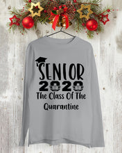 Load image into Gallery viewer, Senior 2020 The Class Of The Quarantine Unique Custom Design Unisex Long Sleeve
