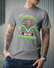 Load image into Gallery viewer, Just A Mother-in-law Who Loves Camping Trending Guys Tee
