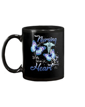 Load image into Gallery viewer, Nursing Is A Work Of Heart  Unique Custom Design Mug
