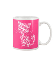 Load image into Gallery viewer, Cat With Clover Lucky Great Gift For Cat Lovers Mug
