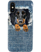 Load image into Gallery viewer, Lovely Dachshund Special Custom Design  For Dog Lovers Phone case
