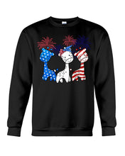 Load image into Gallery viewer, Lovely Phone Case Color Freedom Firework Gift For Giraffee Lovers Sweatshirt
