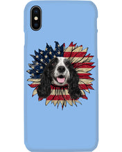 Load image into Gallery viewer, English Cocker Spaniel US Sunflower Gift For Dog Lovers Phone case
