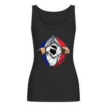 Load image into Gallery viewer, Corse Super Hero Flag Patriot Gift For Men Ladies Flowy Tank
