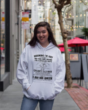 Load image into Gallery viewer, A Spoiled Wife Of An October Grumpy Old Man Birthday Meaningful Gift Hoodie
