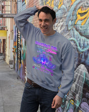 Load image into Gallery viewer, Wings Gift For Angel Grandpa Half Of My Heart Is In Heaven Sweatshirt
