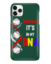 Load image into Gallery viewer, Baseball Be My DNA Gift For Sport Lovers Phone case
