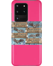 Load image into Gallery viewer, Do What Makes You Happy With Bats Gift For Girls Phone case

