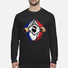 Load image into Gallery viewer, Corse Super Hero Flag Patriot Gift For Men Unisex Long Sleeve
