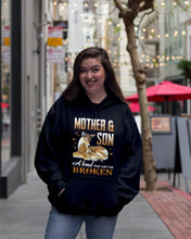 Load image into Gallery viewer, Mother And Son A Bond That Can't Be Broken Hoodie
