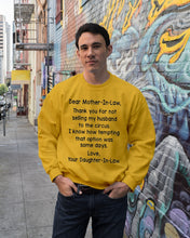 Load image into Gallery viewer, Daughter In Law Gift For Mother In Law I Know How Tempting That Option Was Some Days Sweatshirt
