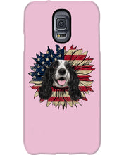 Load image into Gallery viewer, English Cocker Spaniel US Sunflower Gift For Dog Lovers Phone case
