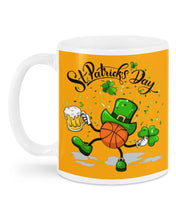 Load image into Gallery viewer, Basketball Saint Patrick's Day Gift For Basketball Lovers Mug
